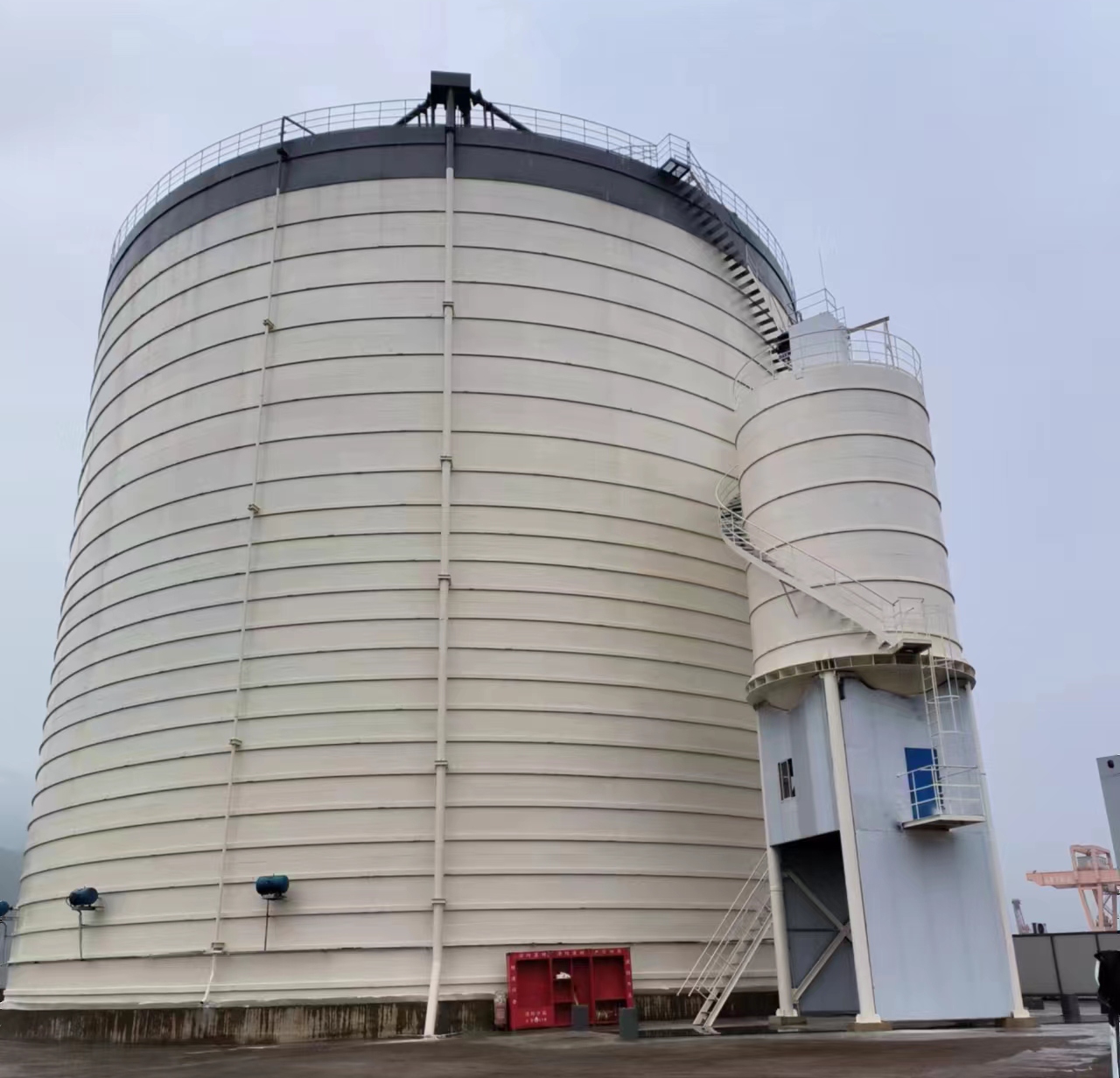 渠县10万吨水泥钢板库