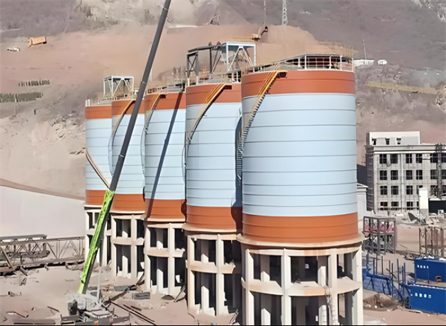 渠县高架钢板仓