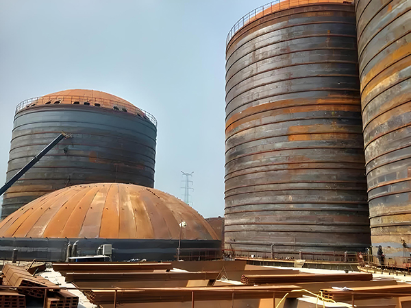 渠县焦粉钢板仓